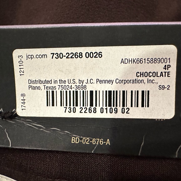 Worthington Petites Modern Fit Chocolate pants- NWT - Picture 9 of 10